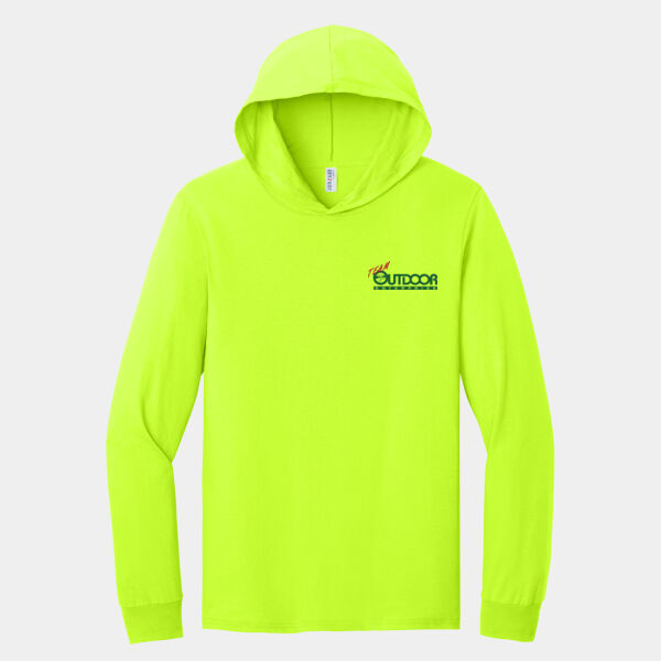 Team Outdoor - Classics Unisex Cotton Long Sleeve Hooded T Shirt Thumbnail