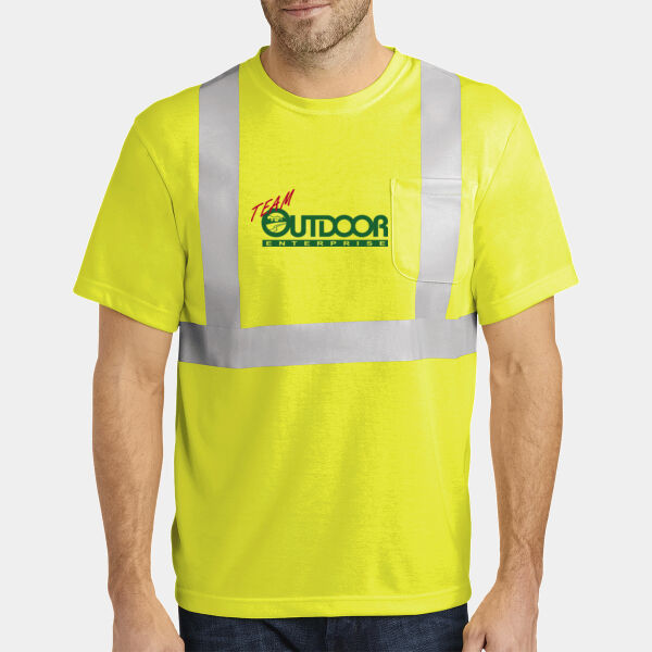 Team Outdoor - Ansi 107 Class 2 Safety T Shirt Thumbnail