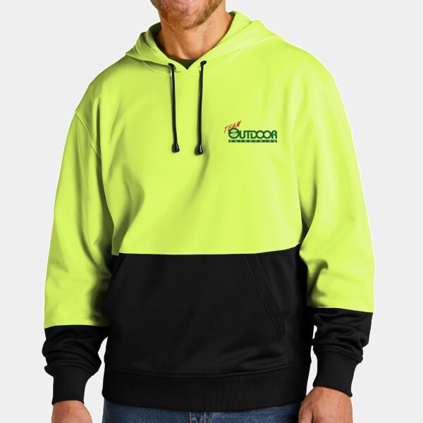 Team Outdoor - Enhanced Visibility Fleece Pullover Hoodie Thumbnail