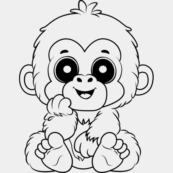 Gorilla   Clipart 3 Thumbnail