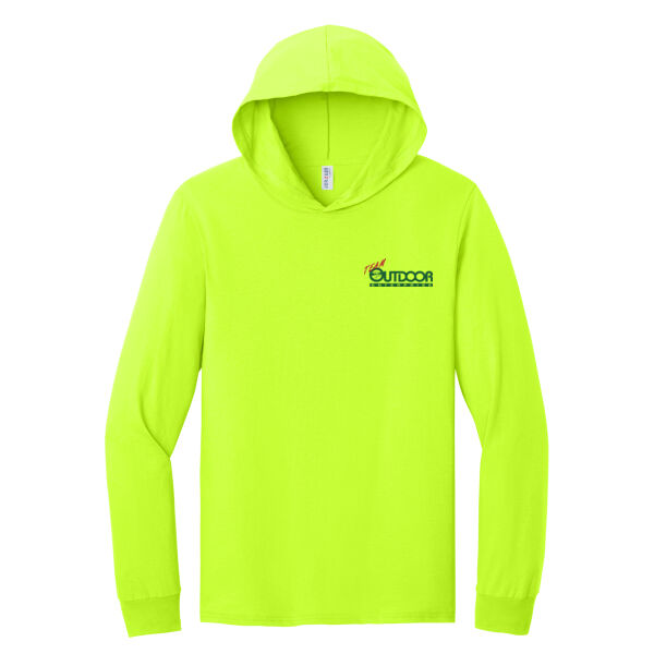 Team Outdoor - Classics Unisex Cotton Long Sleeve Hooded T Shirt Thumbnail