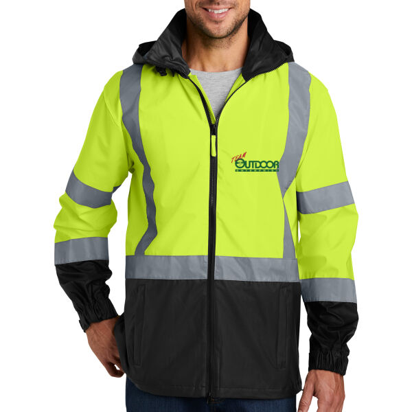 Team Outdoor - Ansi 107 Class 3 Safety Windbreaker Thumbnail