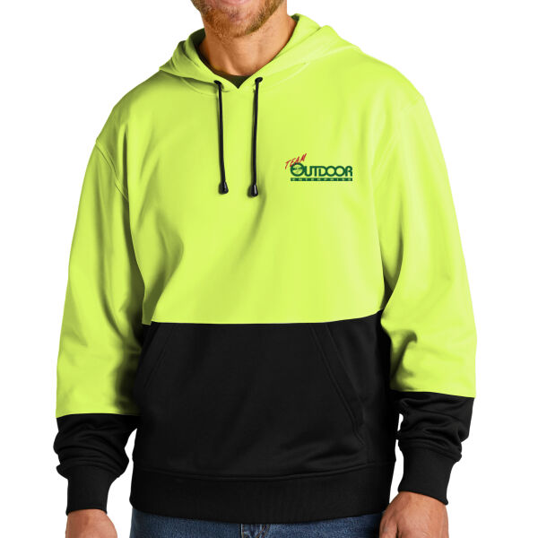 Team Outdoor - Enhanced Visibility Fleece Pullover Hoodie Thumbnail