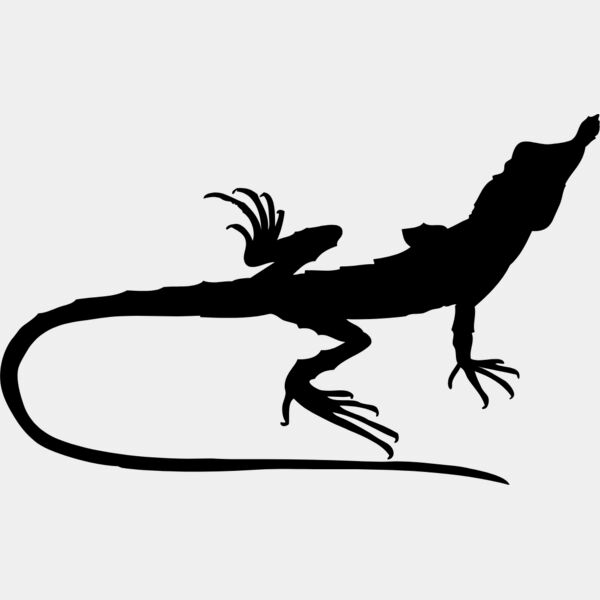 Lizard Silhouette 12 Thumbnail