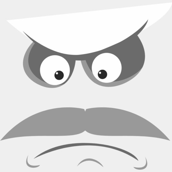 Moustache Angry Face 4 Thumbnail