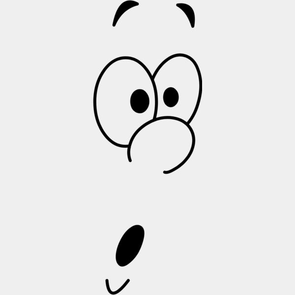 Cartoon Surprise Face 2 Thumbnail