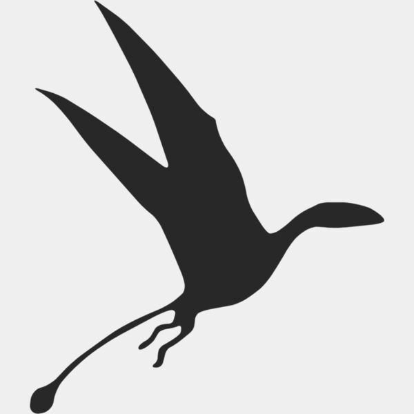 Pterodactyl Dinosaur Silhouette 5 Thumbnail