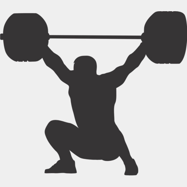 Exercise Weight Lifting Silhouette 7 Thumbnail