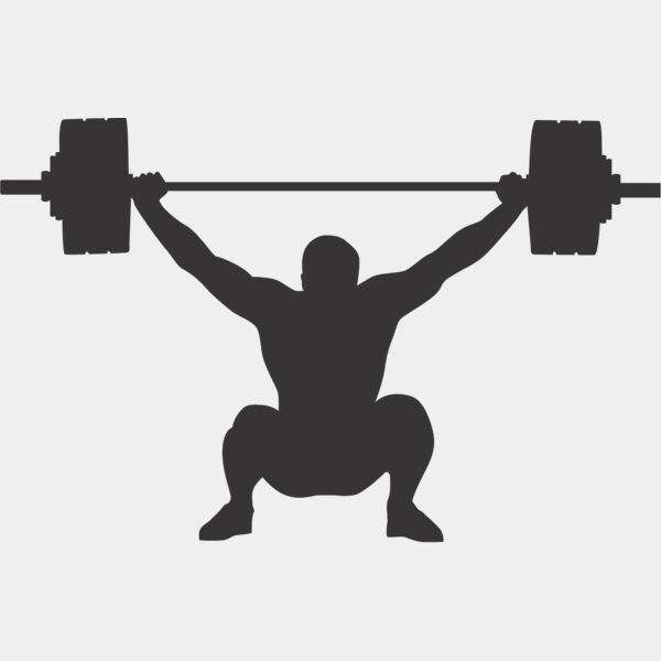 Exercise Weight Lifting Silhouette 11 Thumbnail