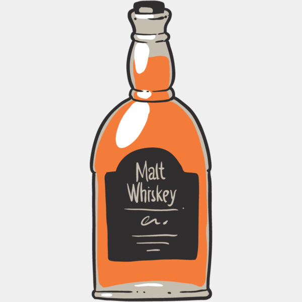 MaltWhiskey BlackOutline Thumbnail