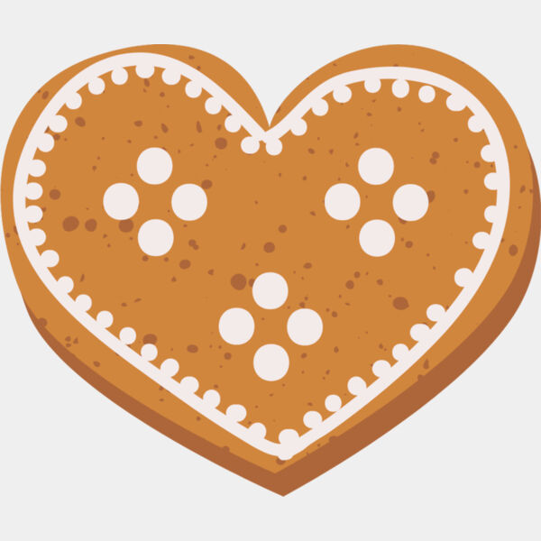 Gingerbread Cookie Heart 1 Thumbnail