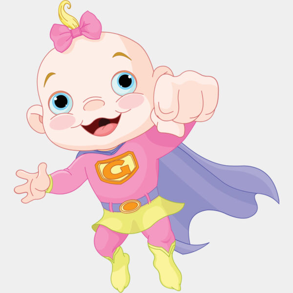 Baby Girl Superhero 1 Thumbnail