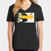 Ladies Core Cotton V-Neck Tee Thumbnail