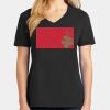 Ladies Core Cotton V-Neck Tee Thumbnail