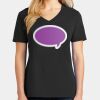 Ladies Core Cotton V-Neck Tee Thumbnail