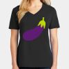 Ladies Core Cotton V-Neck Tee Thumbnail
